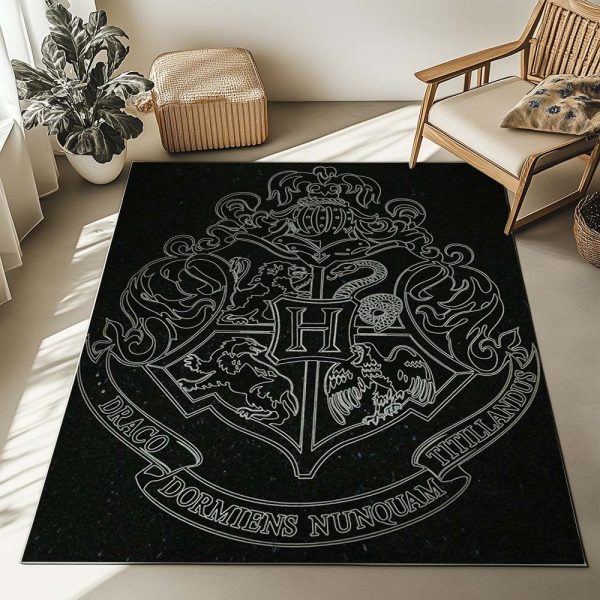 Harry Potter Schule von Hogwarts Logo 03 Teppich – Bild 2