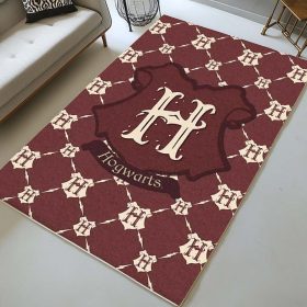 Harry Potter Schule von Hogwarts Logo Muster Teppich
