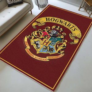 Harry Potter Schule von Hogwarts Logo Spezial Stil Teppich
