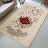 Harry Potter Karte des Rumtreibers Ich schwöre feierlich Teppich