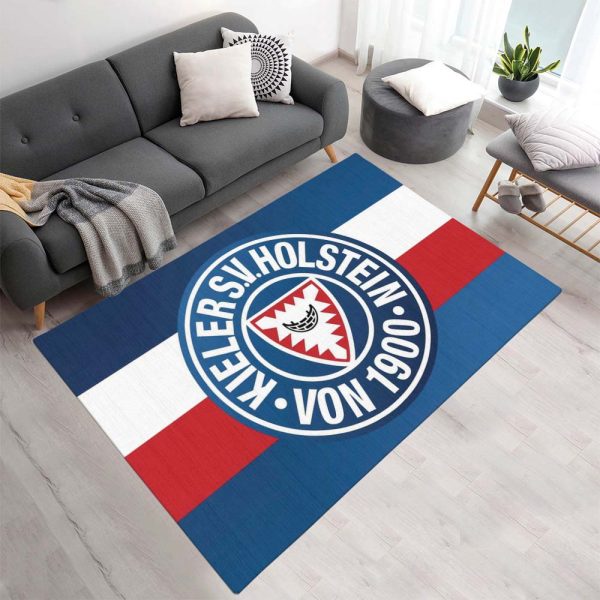 Holstein Kiel FC Kieler SV Holstein 1900 blauer Hintergrund 07 Teppich