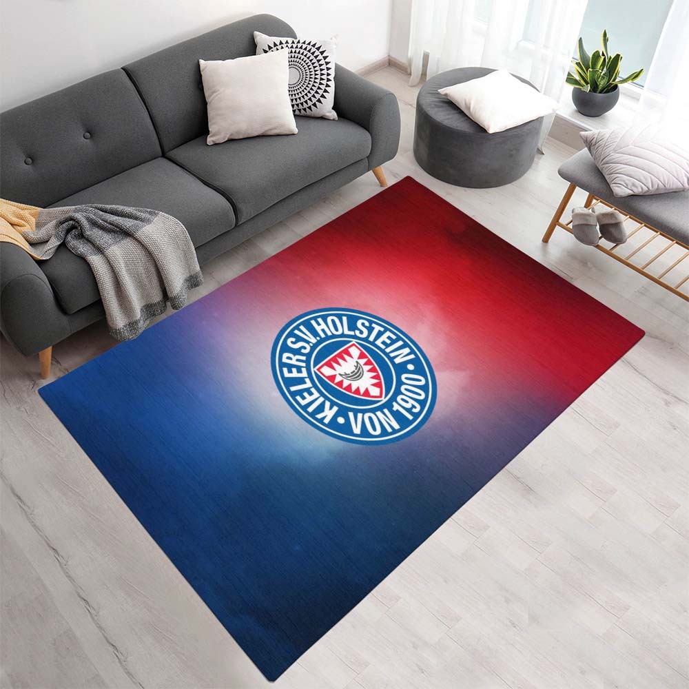 Holstein Kiel FC Kieler SV Holstein 1900 rot blau 05 Teppich