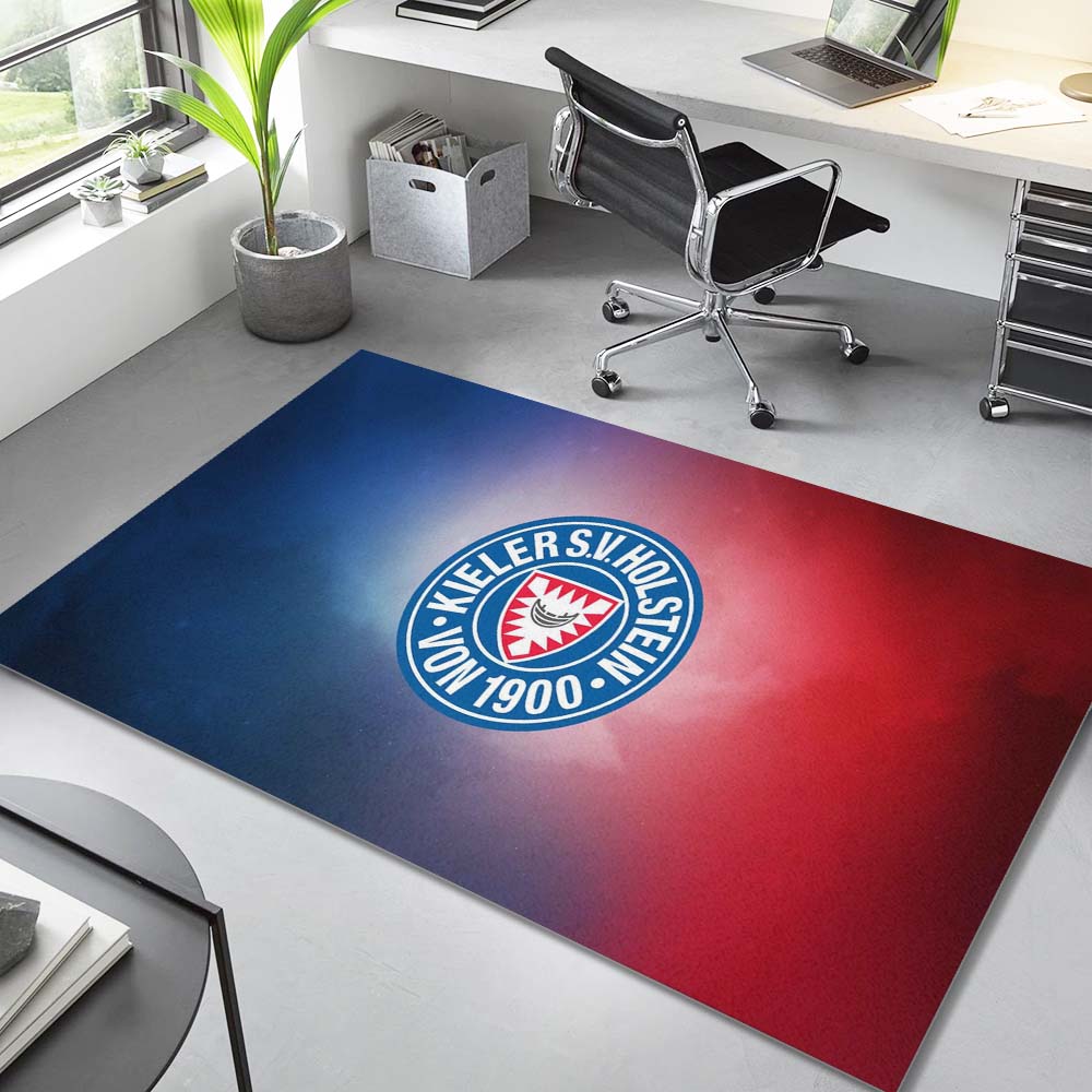Holstein Kiel FC Kieler SV Holstein 1900 rot blau 05 Teppich – Bild 2