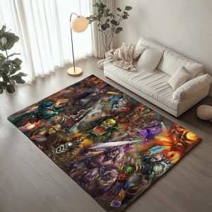 Horde World of Warcraft Alle Charaktere Teppich