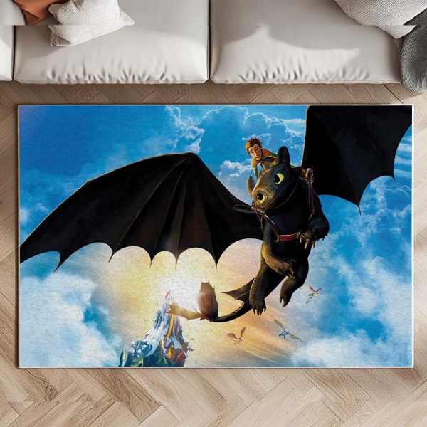 Drachenzähmen leicht gemacht – Charaktere 02 - Dragons Teppich – Bild 2