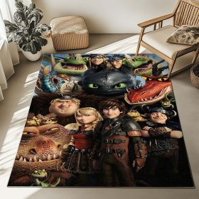 Drachenzähmen leicht gemacht – Alle Charaktere 2 – Dragons Teppich