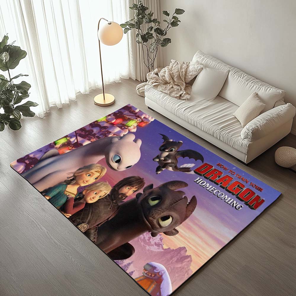 Drachenzähmen leicht gemacht – Alle Charaktere 3 - Dragons Teppich