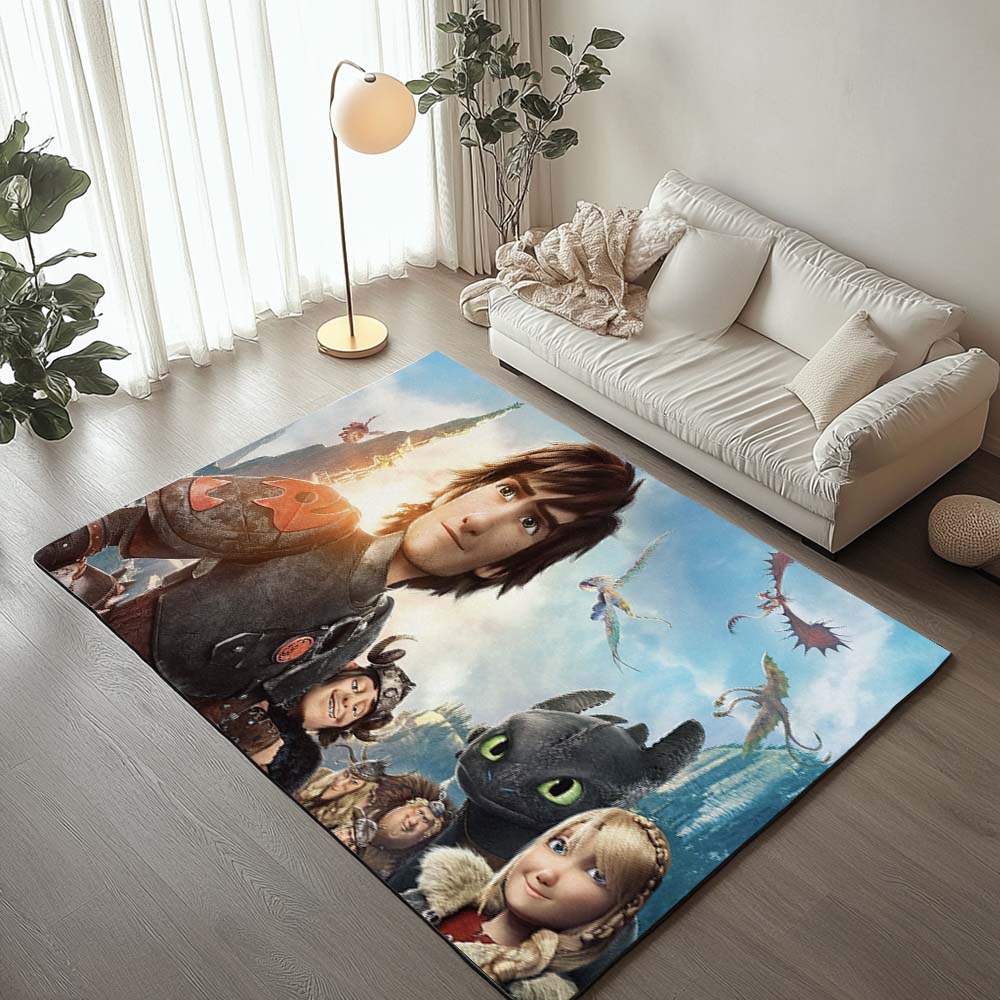 Drachenzähmen leicht gemacht – Alle Charaktere 5 - Dragons Teppich