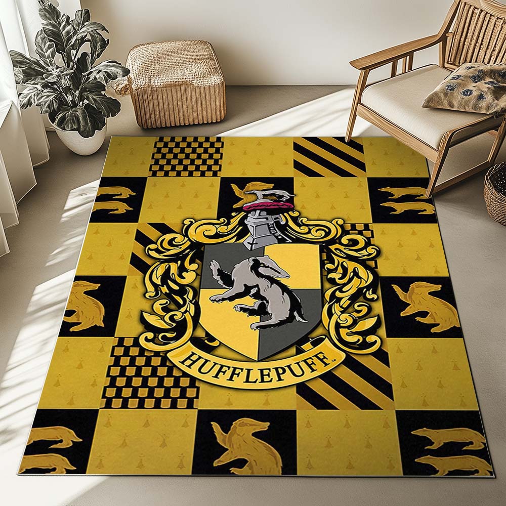 Hufflepuff Harry Potter 3 Teppich – Bild 2