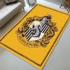 Haus Hufflepuff Harry Potter Gelbes Logo Teppich
