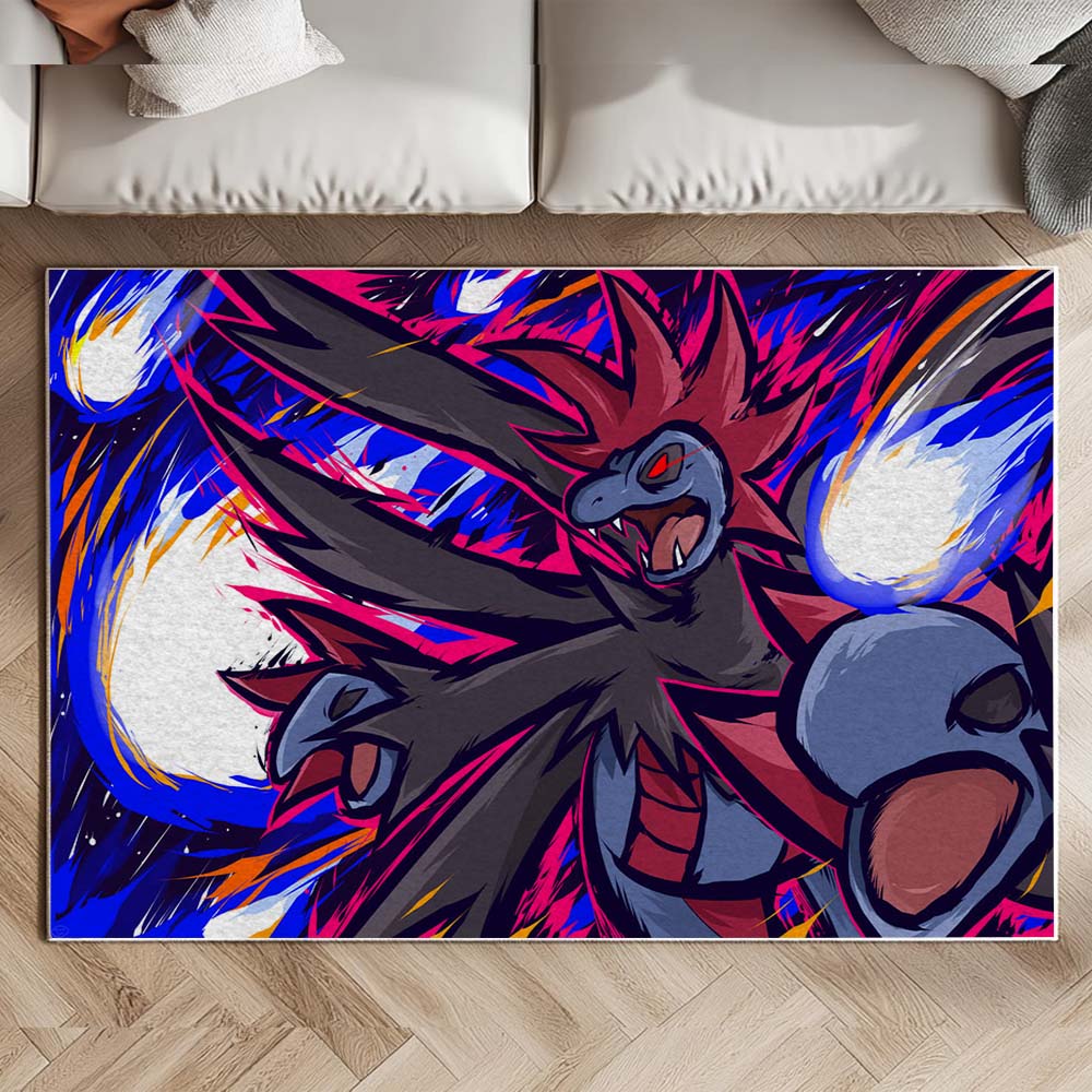 Trikephalo Pokémon - Hydreigon Pokemon 6 Teppich – Bild 2