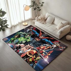 Justice League Alle Charaktere 08 Teppich
