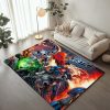 Justice League Alle Charaktere DC Comics Teppich
