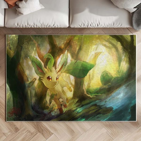 Folipurba Pokémon  - Leafeon Pokemon 9 Teppich – Bild 2
