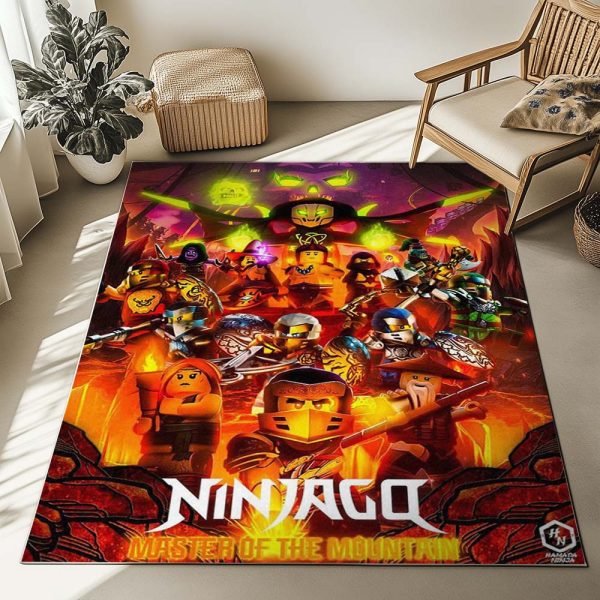 Lego Ninjago Meister des Berges 2 Teppich – Bild 2