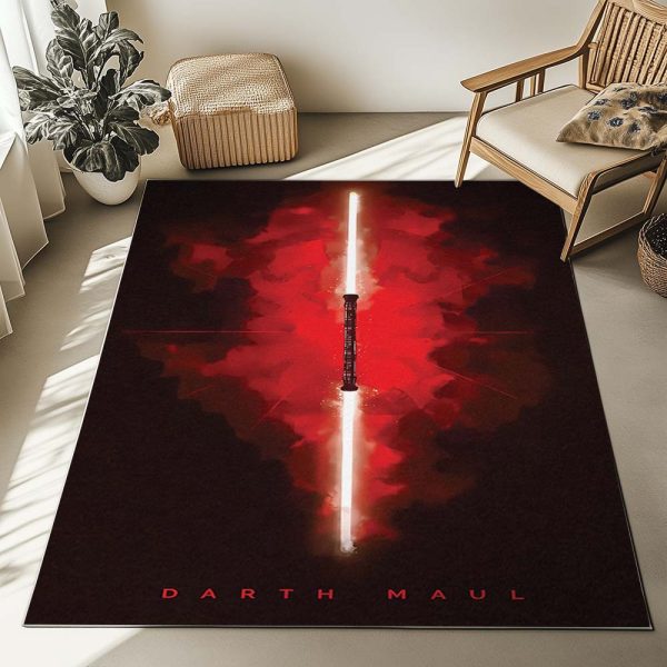 Lichtschwerter Darth Maul Star Wars Teppich – Bild 2