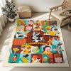 Looney Tunes – Alle Charaktere 09 Teppich