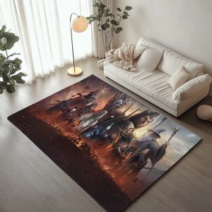 Der Herr der Ringe Charaktere 2 Teppich