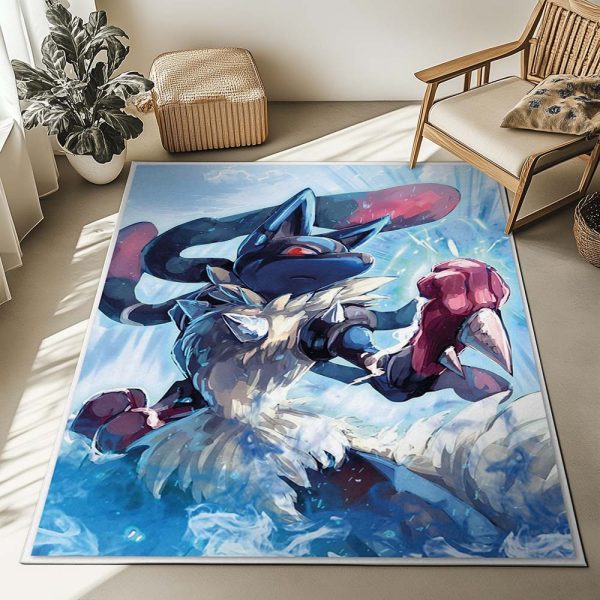 Lucario Pokémon  - Lucario Pokemon 6 Teppich – Bild 2