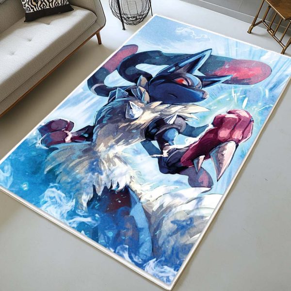 Lucario Pokémon  - Lucario Pokemon 6 Teppich