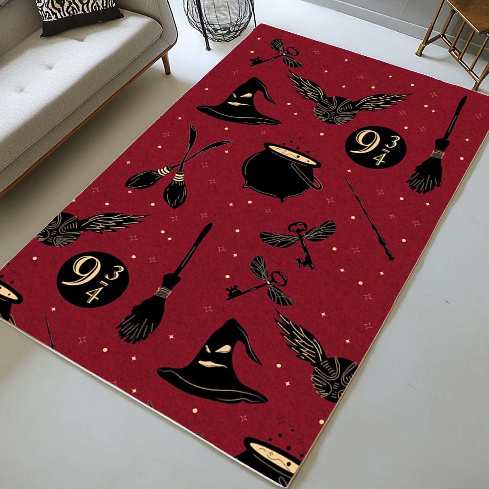 Magische Dinge Harry Potter Symbole Nimbus 2000 Sprechender Hut Teppich