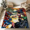 Marvel und DC Comics Teppich