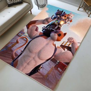Meowscles Kit Skin Fortnite fröhlich Teppich