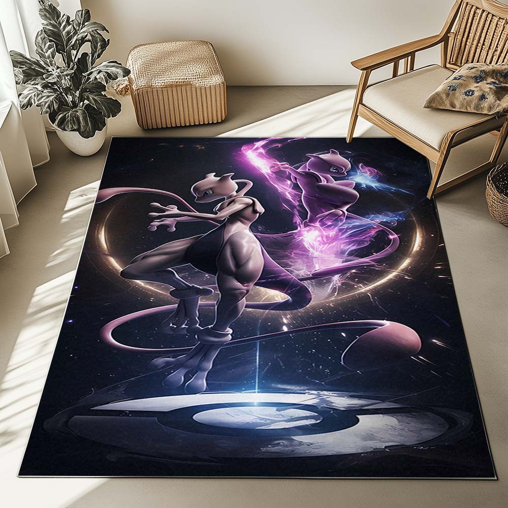 Mewtu Pokémon - Mewtwo Pokemon 17 Teppich – Bild 2