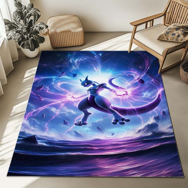 Mewtu Pokémon  - Mewtwo Pokemon 20 Teppich – Bild 2