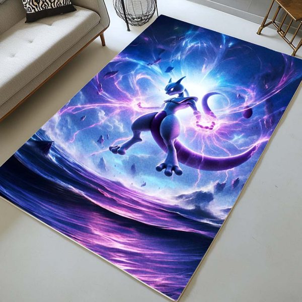 Mewtu Pokémon  - Mewtwo Pokemon 20 Teppich
