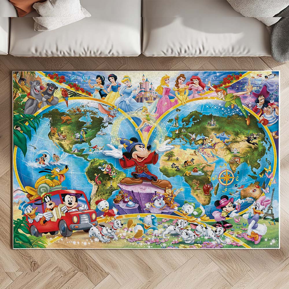 Micky Maus und Freunde 10 Teppich – Bild 2