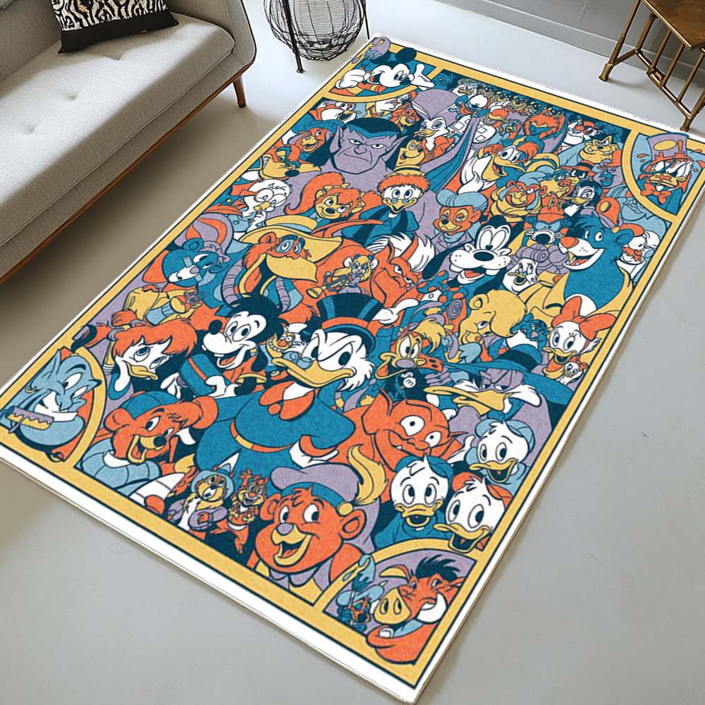 Micky Maus und Freunde 12 Teppich – Bild 2