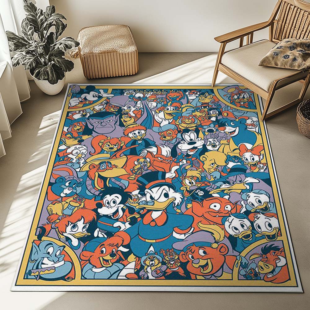 Micky Maus und Freunde 12 Teppich