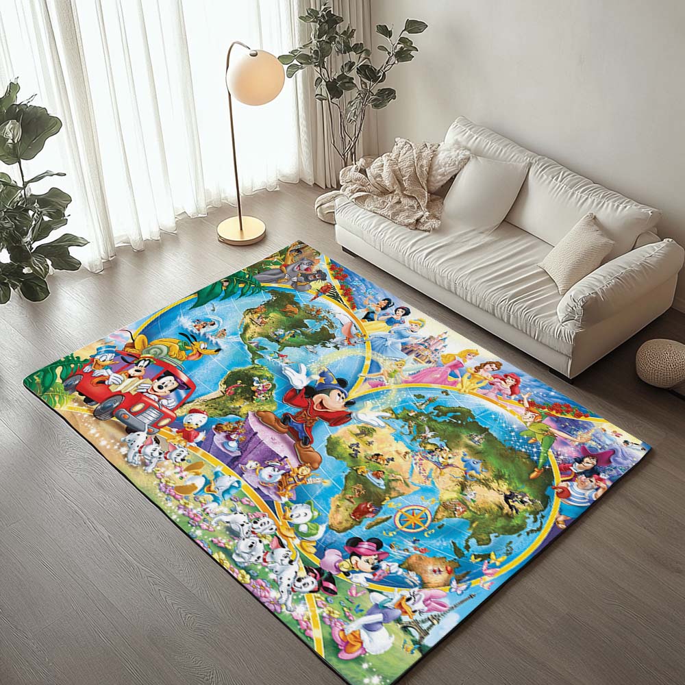 Micky Maus und Freunde 5 Teppich