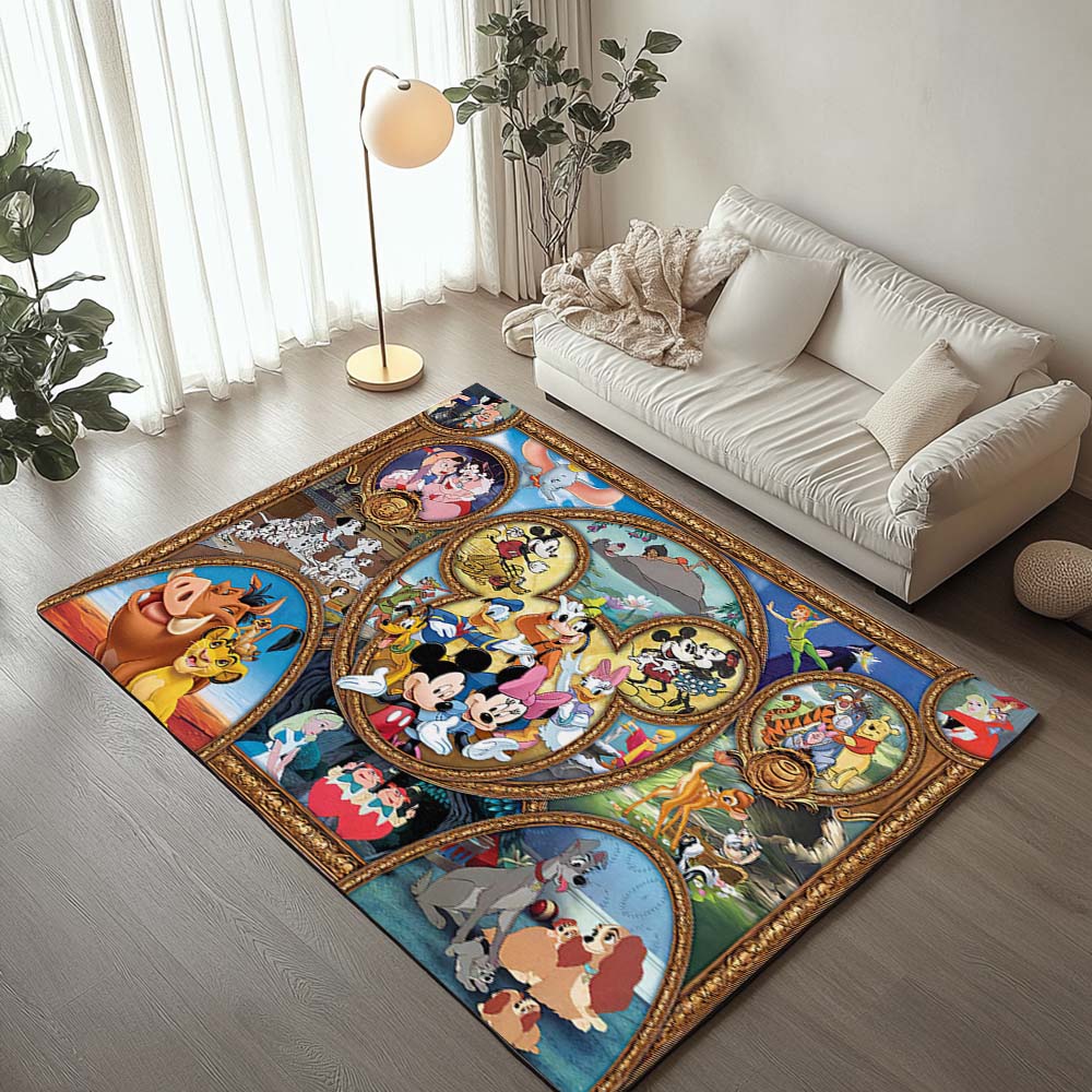 Micky Maus und Freunde 9 Teppich