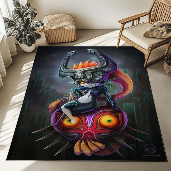 Midna Majoras Maske Die Legende von Zelda Teppich – Bild 2