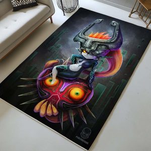 Midna Majoras Maske Die Legende von Zelda Teppich