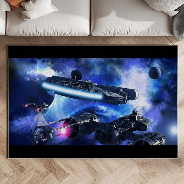 Millennium Falke Star Wars 2 Teppich – Bild 2