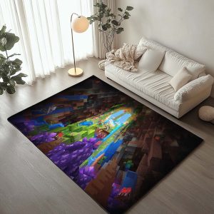 Minecraft Abenteuer Teppich