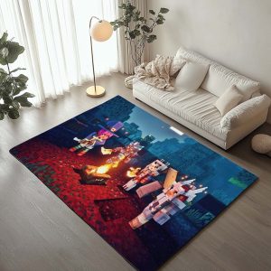 Minecraft Freunde Dunkler Wald Nether Korrumpiertes Biom Teppich