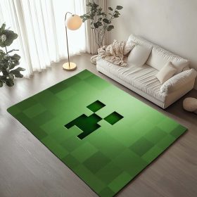 Minecraft Creeper Gesicht Teppich