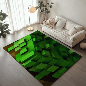 Minecraft Grasblock 2 Teppich