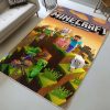 Minecraft Steve Alex im Savannen-Biom und Alle Charaktere Teppich