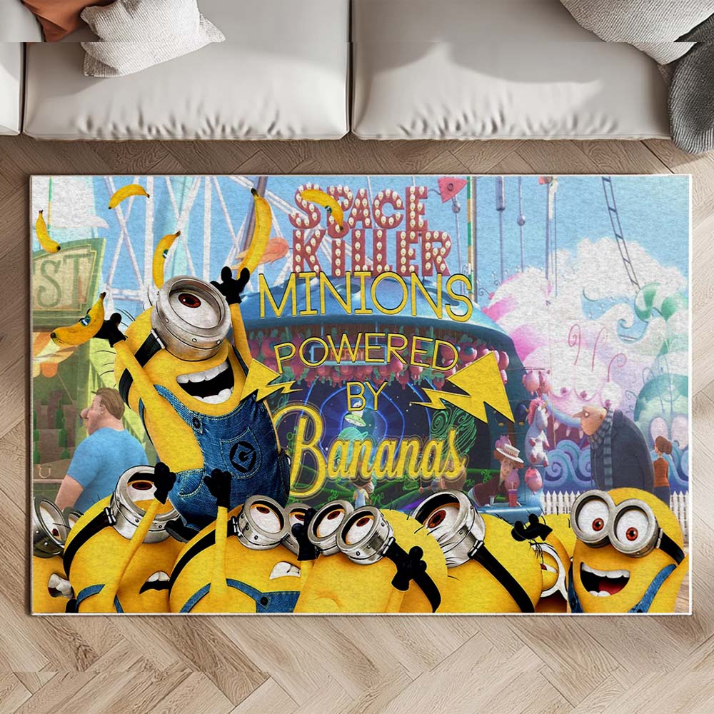 Minions – Powered by Bananas 02 Teppich – Bild 2
