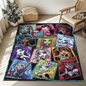Monster High – Alle Charaktere 01 Teppich