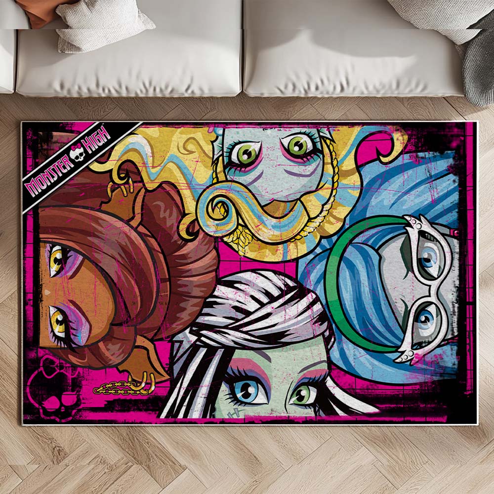 Monster High – Alle Charaktere 20 Teppich – Bild 2
