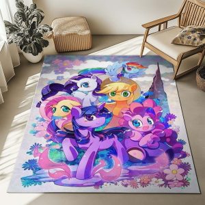My Little Pony – Alle Charaktere 05 Teppich