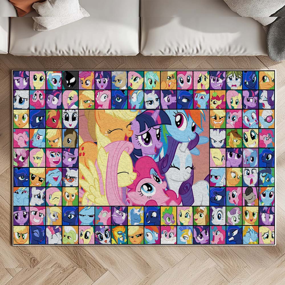 My Little Pony – Alle Charaktere 19 Teppich – Bild 2