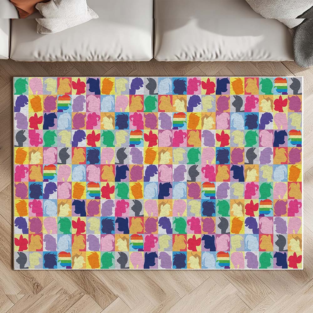 My Little Pony – Alle Charaktere 20 Teppich – Bild 2