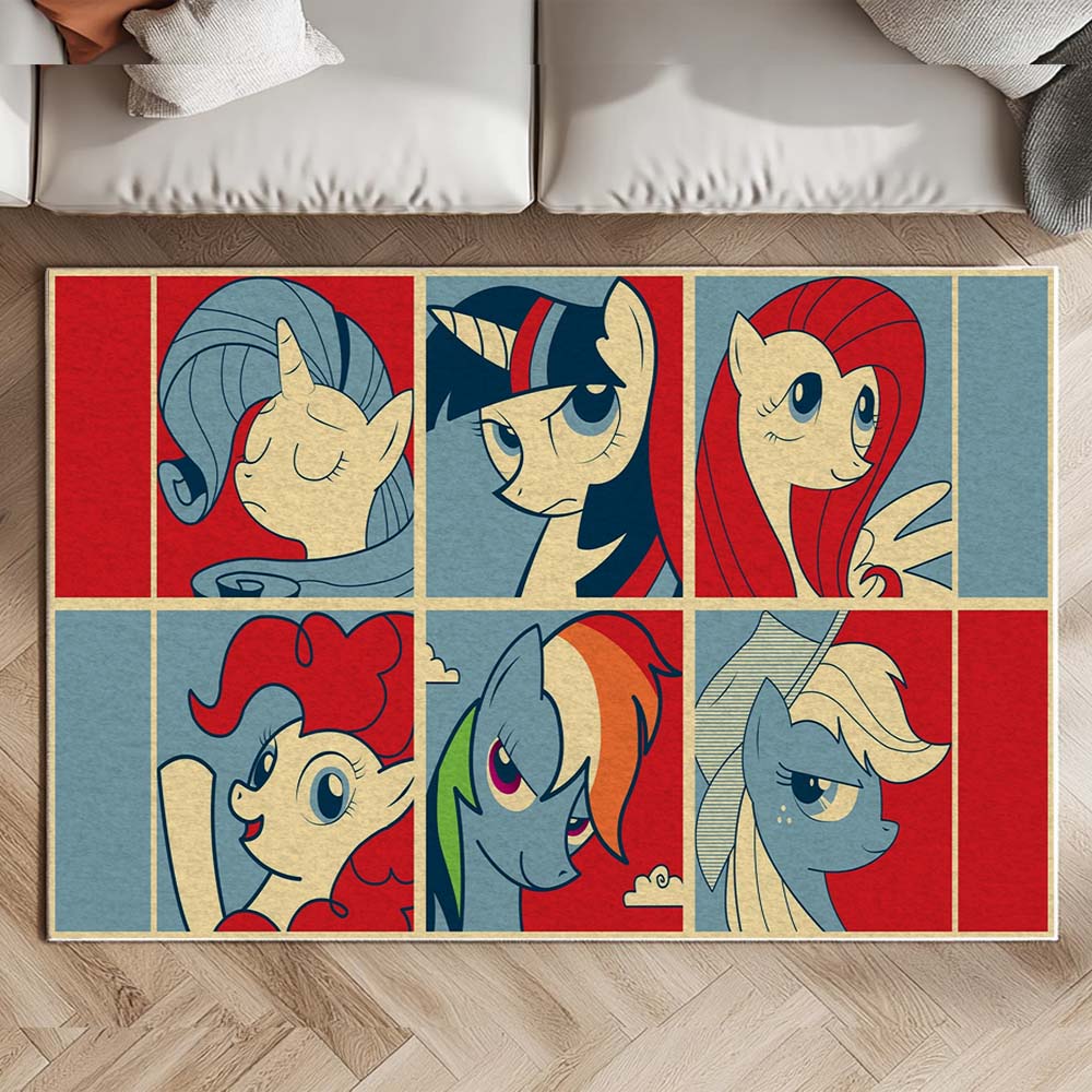 My Little Pony – Alle Charaktere 22 Teppich – Bild 2